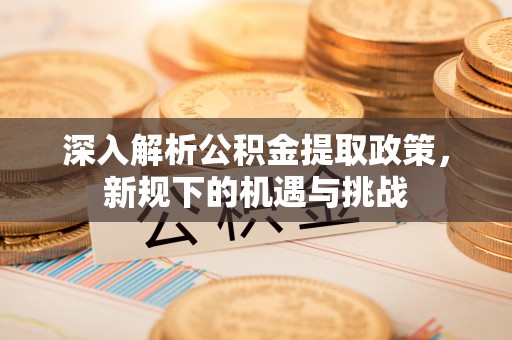 怀化深入解析公积金提取政策，新规下的机遇与挑战