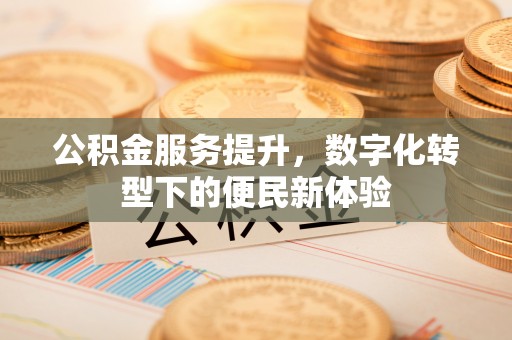 怀化公积金服务提升，数字化转型下的便民新体验