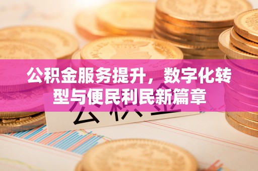 怀化公积金服务提升，数字化转型与便民利民新篇章