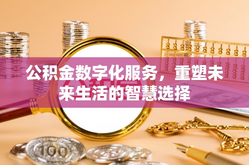 怀化公积金数字化服务，重塑未来生活的智慧选择